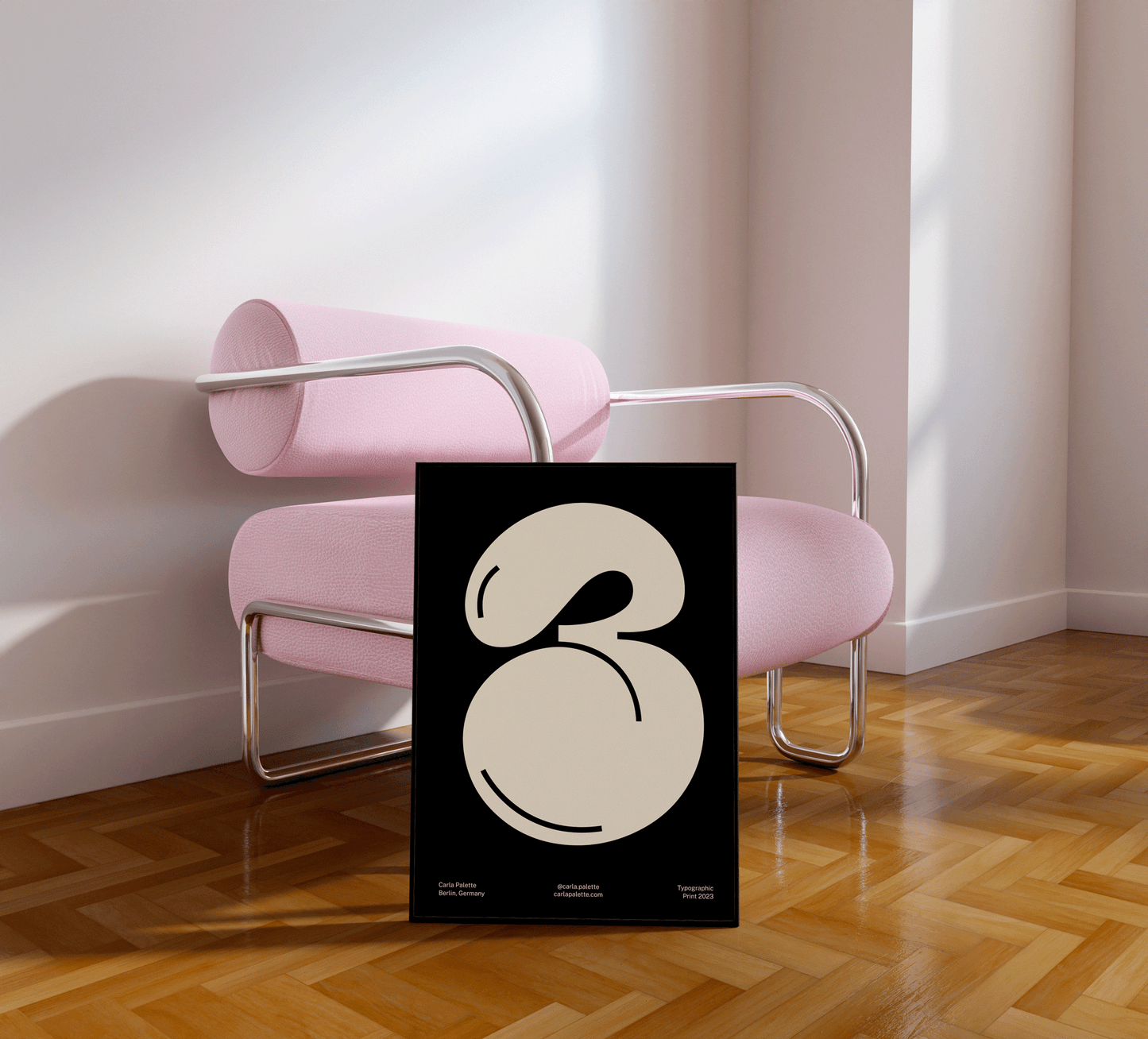 Three Typographic Print