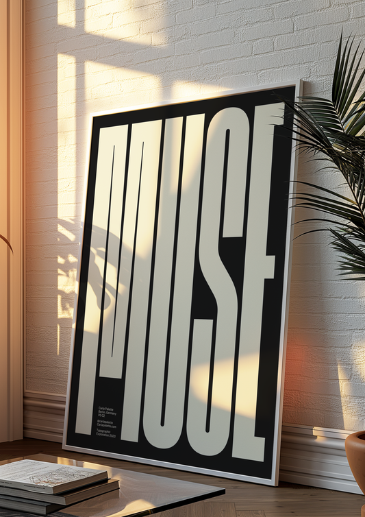 MUSE Typographic Print