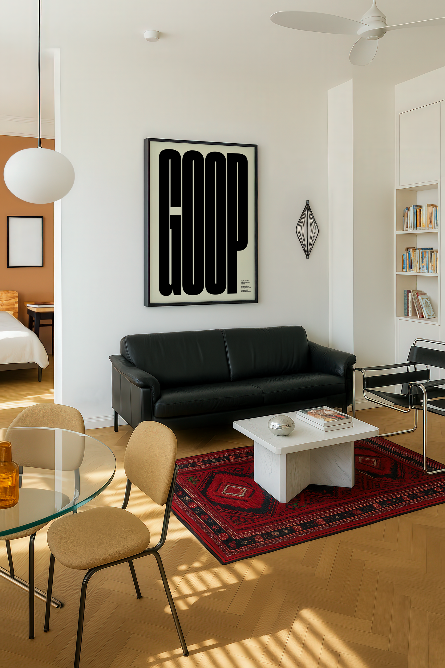 GOOP Typographic Print