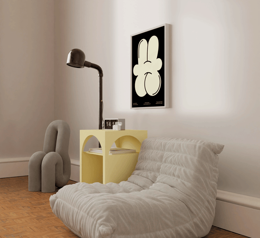 H Typographic Print