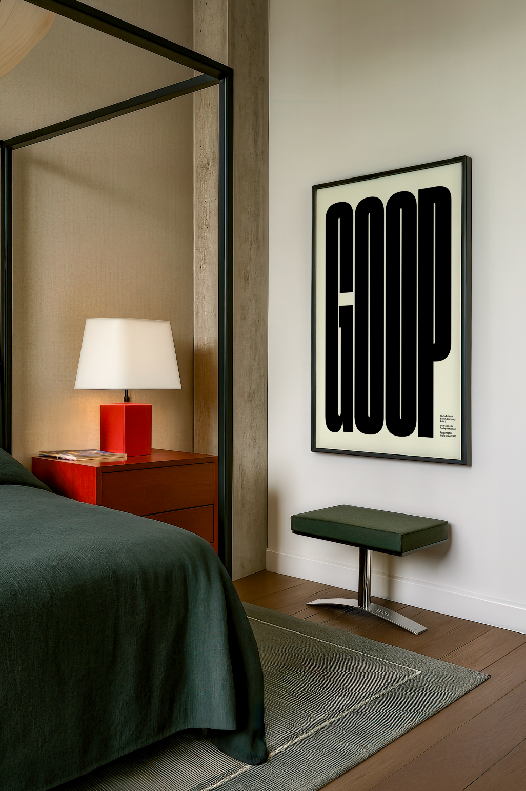 GOOP Typographic Print